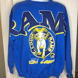 Vintage St. Louis Rams Men’s XL 90s Sweatshirt